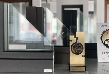 ENERGETO NEO window system awarded the BUDMA fair Gold Medal